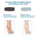 Nestns Replacement Roller Refill Heads for Amope Pedi Electronic Foot File - 6 Extra Coarse Black & 6 Regular Coarse Blue Refills with Diamond Crystals - Buy Online on GoSupps.com