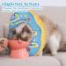 Halinuia Donut Halskrause Cat Collar | Adjustable Soft Anti-Bite Protective Collar for Kittens & Puppies - Post-Surgery & Injury Recovery (Blue M) - Buy Online on GoSupps.com