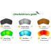 Littlebird4 1.5mm Polarized Replacement Lenses for Oakley Radar EV Path Sunglasses OO9208 - Blue Mirror Options - Buy Online on GoSupps.com