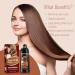 Instant Blonde & Brown Semi-Permanent Hair Dye Shampoo - 3 in 1 Argan Oil Formula for Men & Women - Easy to Use 16.9 Fl oz - Buy Online on GoSupps.com
