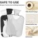 Hot Water Bottle for Couples & Cats - 1L BPA-Free Pain Relief Bag with Cover | Small Size for Neck Headache & Shoulder Relief - Shop Internationally! - Buy Online on GoSupps.com