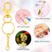 Selizo 120pcs Gold Keychain Hardware Set for Crafts - 60 Key Chain Hooks & 60 Rings for Keychains - Ideal for Acrylic Blanks and Resin Craft Projects - Buy Online on GoSupps.com
