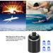 Reusable Waterproof Ear Plugs for Swimming | Noise Reduction Silicone Earplugs for Sleep & Snoring - Blue - Buy Online on GoSupps.com
