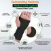 MGANG Wrist Support Sleeves - Unisex Compression Gloves for Carpal Tunnel RSI & Pain Relief (Black Size M - Buy Online on GoSupps.com