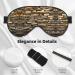 SSIMOO Rustic Rocks Brick Wall Print Eye Mask | Ultra-Soft Light-Blocking for Comfort & Restful Sleep - International Shipping - Buy Online on GoSupps.com