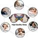 SSIMOO Rainbow Butterfly Print Eye Mask - Ultra-Soft Light-Blocking for Restful Sleep | International Shipping - Buy Online on GoSupps.com