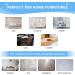 Pet Hair Remover Lint Roller - Portable Cat and Dog Hair Removal Tool Multi-Surface Lint Brush Reusable Lint Roller for Pet Hair for Laundry Furniture Clothing Car Seat Carpet Bedding Sofa Cleaning - Buy Online on GoSupps.com