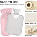 Light Pink Hot Water Bottle with Cover | 2L Pain Relief & Therapy | Hand & Feet Warmer for Cold & Heat Relief - International Shipping - Buy Online on GoSupps.com