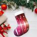 Ffexs Pineapple Pattern Velvet Christmas Socks - One Size New Year & Holiday Music Design - Buy Online on GoSupps.com