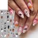 Halloween Nail Art Stickers - 6PCS Self-Adhesive Cute Decals | Bat Pumpkin Spider & Ghost Designs for Women & Girls - DIY Decoration Supplies - Buy Online on GoSupps.com