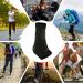 Adjustable Ankle Brace for Men & Women | Compression Support Sleeve for Plantar Fasciitis Achilles Tendon & Sprains | X-Large Black - Buy Online on GoSupps.com