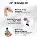 Cleen Beauty 3-Piece Skincare Set: Rosehip Cleanser, Cooling Eye Balm, Blue Light Defense Serum | Paraben-Free Face Products - Buy Online on GoSupps.com