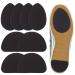Beautulip Non-Skid Pads for Shoes Noise Reduction Self-Adhesive Slip Resistant Sole Stick Protector Pack of 8 (Black)