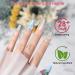 COMODOR Solid Sculpture Gel Nail Extension 2 Pcs*15ml (Nude + Transparent) - Non-Sticky Hand Builder Gel for Art Modeling - Buy Online on GoSupps.com