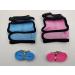 Adjustable Soft Rabbit Dishes & Mesh Harness - Outdoor Care for Small Pets (M Blue Pink) - Buy Online on GoSupps.com