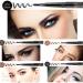 NICEFACE Dark Brown Eyebrow Pencil - Double Ended Precision & Waterproof Brow Makeup | Shop Internationally - Buy Online on GoSupps.com