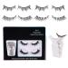 False Eyelashes - Charming Lashes Set Soft Magnets False Eyelashes | Portable Convenience Magnetic Eyelashes Natural Look Reusable Magnetic Lashes Set with Tweezers for Cosplay Supply