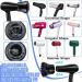 Universal Hair Diffuser Attachment for Curly Hair - Caredgo Foehn Compatible Hair Dryer Diffuser - Ideal for 1.4-3 Inch Nozzles - Buy Online on GoSupps.com