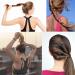 Vin Beauty 24pc Boho Hair Ties Bracelets | Cute Styling Accessories for Thin & Curly Hair - Soft Elastic Bands for Women & Girls - Buy Online on GoSupps.com