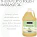 Bon Vital Therapeutic Touch Massage Oil - Olive Oil for Dry Skin & Sore Muscles Hydrating 1 Gal Lightweight Oil Ideal for Relaxing Massages - Pack of 1 - Buy Online on GoSupps.com