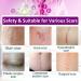 Silicone Scar Sheets 1.6x60 inches - Clear Silicone Scar Tape for Scar Removal - Suitable for Variety of Scars - Scar Away Upgrade - Buy Online on GoSupps.com