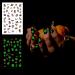 TailaiMei Glow in The Dark Halloween Nail Stickers - 10 Fluorescent Design Decals for DIY Nail Art and Manicure - Buy Online on GoSupps.com