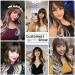 Blonde Wig with Bangs for Women | Long Bob Wavy Hippie Hair | Clearance Cosplay Replacement | 24 Inch Brown Ash Blonde | Real Human Lace Front Synthetic - Buy Online on GoSupps.com