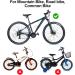 Deapher Bike Brake Cable Set - Front & Rear Brake Wire for Mountain, Road, and Common Bikes - Black - Buy Online on GoSupps.com