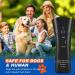 Anti Barking Device - Bark Begone - Ultrasonic Dog Barking Deterrent & 3 in 1 Bark Control Tool Pet Training Device Handheld Trainer Stop Barking & Repellent Indoor Outdoor (Black) Black-AA - Buy Online on GoSupps.com