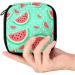 GIAPB Period Bag | Sanitary Napkin Storage & Makeup Pouch | Watermelon Polka Dot Design - Buy Online on GoSupps.com