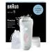 Braun Silk-épil 5 Epilator for Easy Hair Removal Waterproof Long Lasting Soft Skin with Shaver Head For Women and Clipper Cli