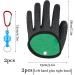 Jinxian Waterproof Fishing Gloves - Stab-Resistant Anti-Cut with Magnetic Buckles for Safe Pike & Zander Handling - Best Fishing Accessories - Buy Online on GoSupps.com