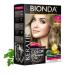 Bendida Bionda Permanent Hair Colour Cream 8 Light Blonde 200 ml Keratin Moringa Care Intense Shiny Colour 100% Grey Coverage