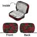 Xigua Rose Flower Pill Case | 7-Day Travel Organizer for Vitamins & Medication | Zipper Closure | International Shipping - Buy Online on GoSupps.com