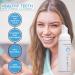 V-White Foam Teeth Whitening Toothpaste 60ml - Organic Fluoride-Free Toothpaste for Deep Cleansing and Stain Removal - Travel Friendly for Adults & Kids - Buy Online on GoSupps.com