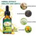 Ginger Hair Growth Serum Anti Hair Loss Essence Natural Herbal Essence Hair Growth Oil for Bald Thin Hair Fast Growth Hair Loss Treatment for Men and Women - Buy Online on GoSupps.com