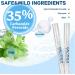 Teeth Whitening Pen (2 Pens) Kit - Sensitivity-Free Gel for Brighter Teeth - 20+ Uses, Travel-Friendly & Painless - Mint Flavor - Buy Online on GoSupps.com
