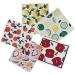 5Pcs/Set Reusable Paper Towels Washable Fruits Print Dish Towels for Kitchen Soft and Absorbent Dish Cloths Quick Drying Dish Rags for Washing Dishes - Buy Online on GoSupps.com