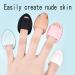 Fingertip Air Cushion Mini Finger Powder Puff Face Concealer Powder Makeup Setting Dry and Wet Dual-use Non Latex Dressing No Powder (10 Pieces of Bright Colors are Delivered Randomly) - Buy Online on GoSupps.com