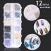 3840 Piece Nail Art Stones Set | Butterfly & Glitter Nail Decoration | International Shipping - Buy Online on GoSupps.com