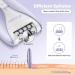 Women's Facial Epilator | 2-Speed Hair Remover with LED Light | Wet & Dry | Whitepz-01 - Buy Online on GoSupps.com
