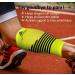 ActivRunner Calf Compression Sleeves. 2 Pairs Per Pack. Performance Compression Support for Improved Circulation Shin Splints Calf Muscle Cramps Injury Prevention Exercise Recovery Large (calf 38-45cm) Fluorescent Yellow/Black - Buy Online on GoSupps.com