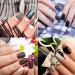 500PC Short Square Nail Tips Set - Full Cover Clear Acrylic Fingernails for Gel Nails - 12 Sizes for Nail Studios & DIY Nail Art - International Shipping Available - Buy Online on GoSupps.com