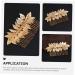 MAGICLULU Hair Comb Ear Covers for Shower Styling Flower Girl Hair Accessories Prom Headpiece Embellished Headbands for Women Hand Held Bride Headpiece Alloy The Flowers Miss Wig - Buy Online on GoSupps.com