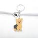 Ensianth Dog Keychain | Perfect Gifts for Dog Lovers | Puppy Paw Print Keyring for Dog Owners - Buy Online on GoSupps.com