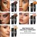 Afflano 2-in-1 Contour Stick Makeup Brush - Longwear Waterproof Brightening and Shading Face Body Pencil - Orange Concealer Stick for Dark Circles - 02 Caramel - Buy Online on GoSupps.com