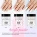 COSCELIA Acrylic Powder Set - 3 Colors 120G White Pink Clear for Nails Extension & 3D Carving - Home Salon Kit - Buy Online on GoSupps.com