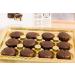 El Toro - Case of 300 g Toritos de Chocolate Polvorones - Valladolid (Tordesillas) - made from pasta dipped in dark chocolate - handmade product - Christmas sweets - Buy Online on GoSupps.com