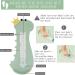 Children's Foot Measurement Device - Tnsland Shoe Size Knife & Double Scale Footmuff in Green - Buy Online on GoSupps.com
