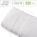 Infinitee Xclusives Premium White Bath Towel Set - 8 Piece 100% Cotton Towel Set - Buy Online on GoSupps.com